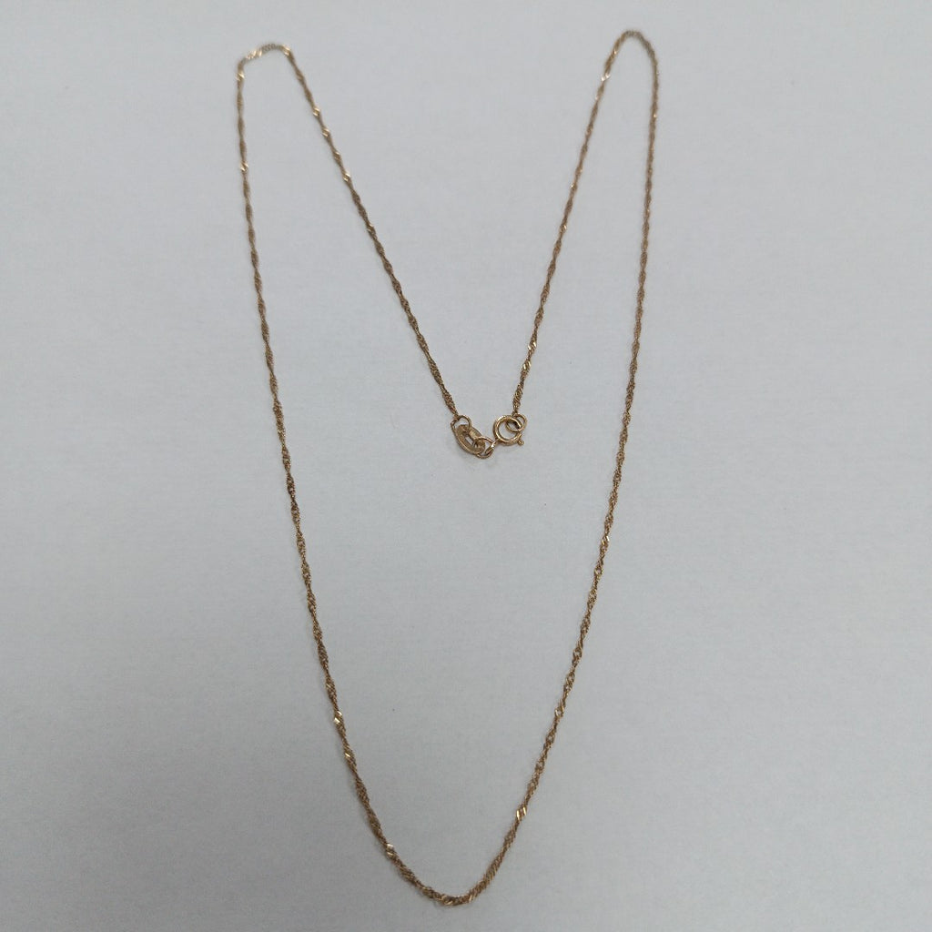 CADENA ORO 10 K 1.1 GRMS (SEMINUEVO)