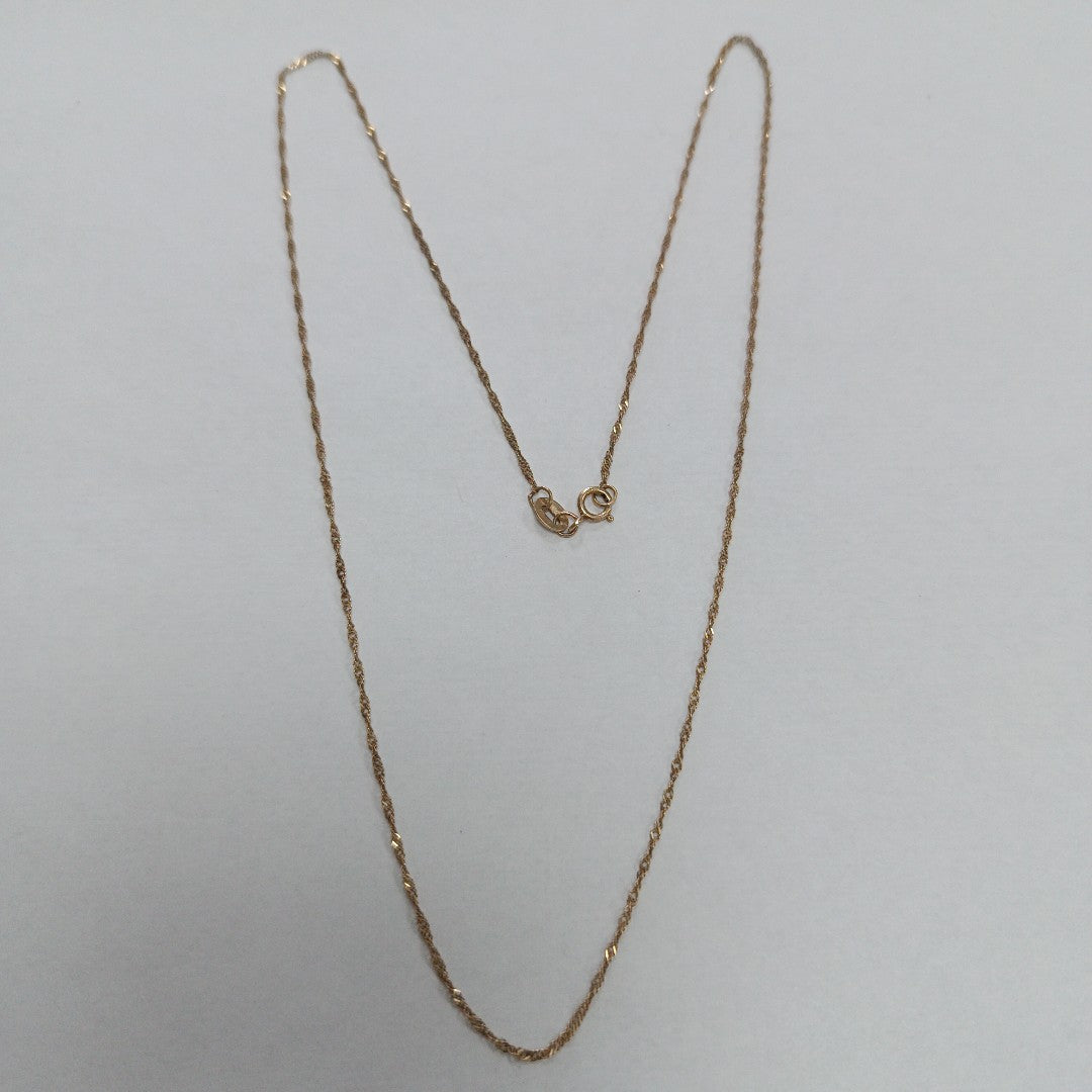 CADENA ORO 10 K 1.1 GRMS (SEMINUEVO)