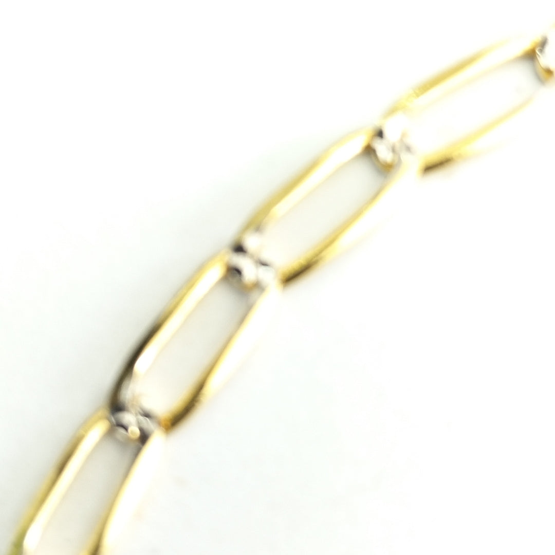 PULSERA TEJIDO ESLABONES 4G 18 CM (NUEVO)
