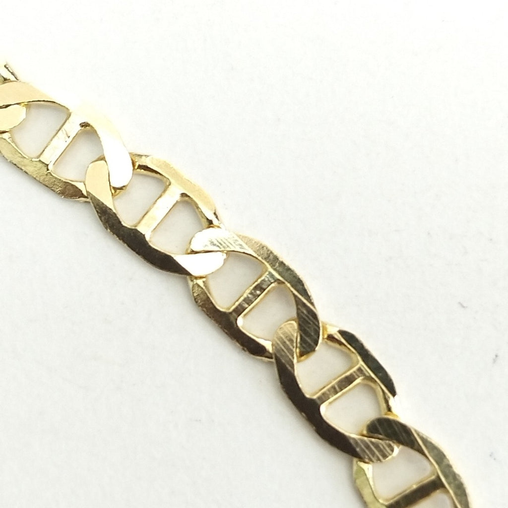 PULSERA TEJIDO GUCHI 2.8G 18 CM 14K (NUEVO)