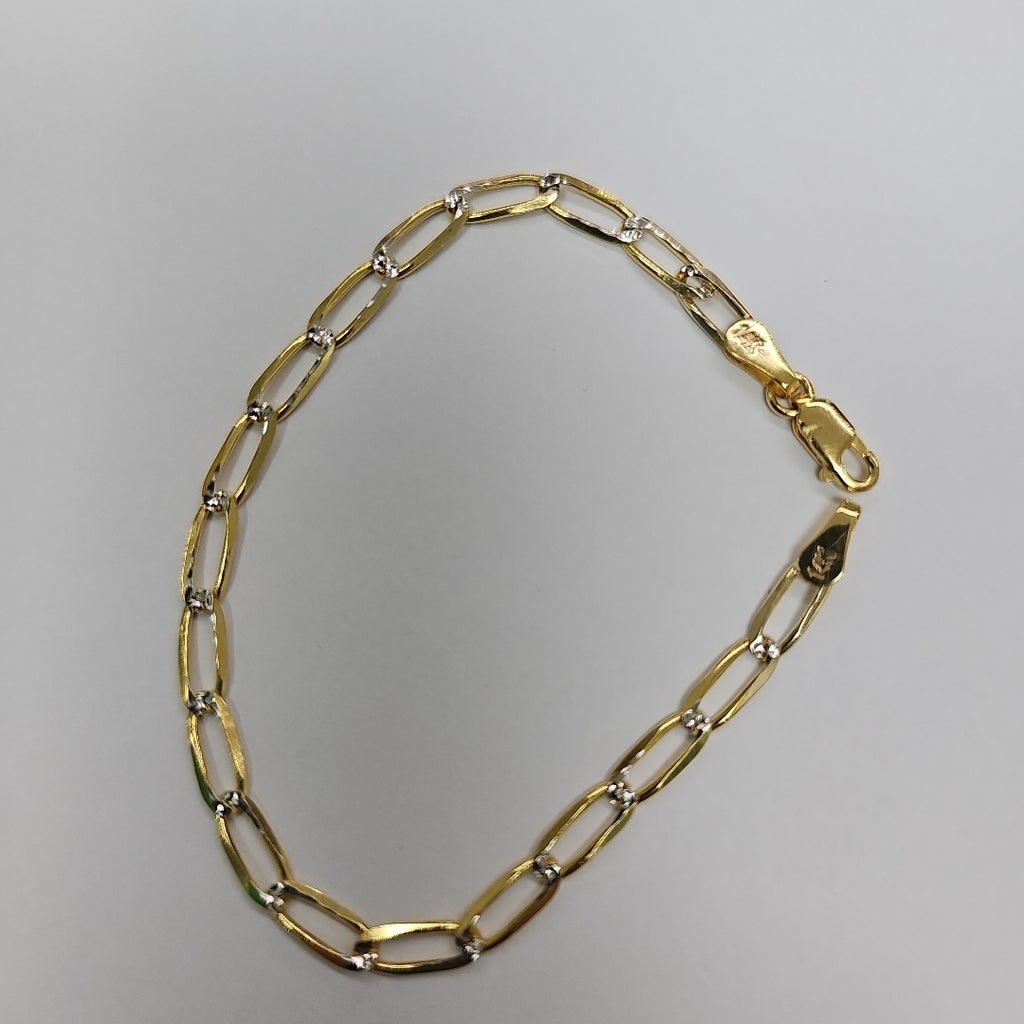 PULSERA TEJIDO ESLABONES 3.9G 18 CM (NUEVO)