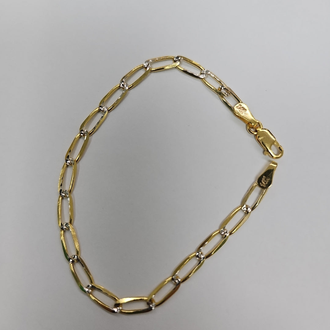 PULSERA TEJIDO ESLABONES 3.9G 18 CM (NUEVO)