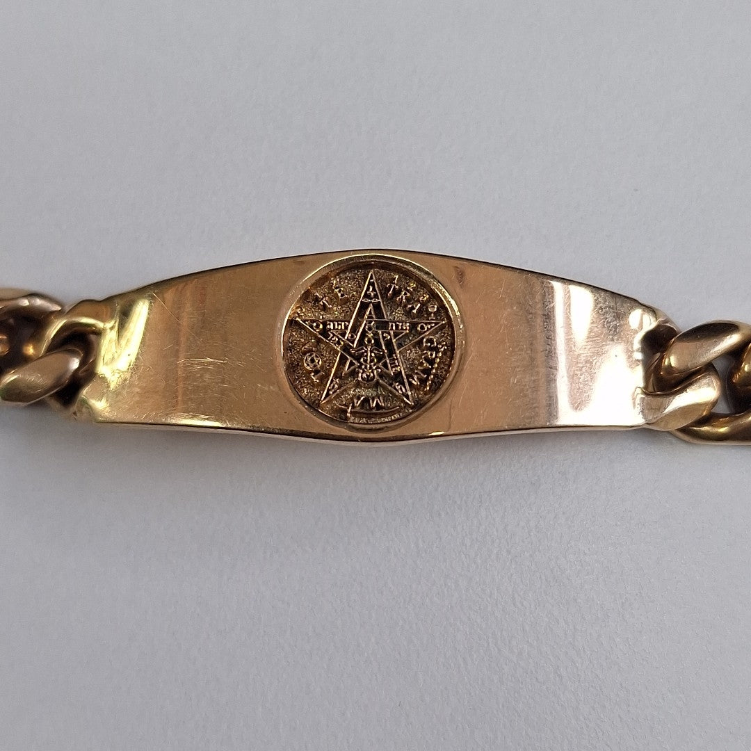 K1 64,70 GRMS 10 K ESPECIFICACIONES COMPLEMENTARIAS ESCLAVA TEJIDO ESLABONES (SEMINUEVO)