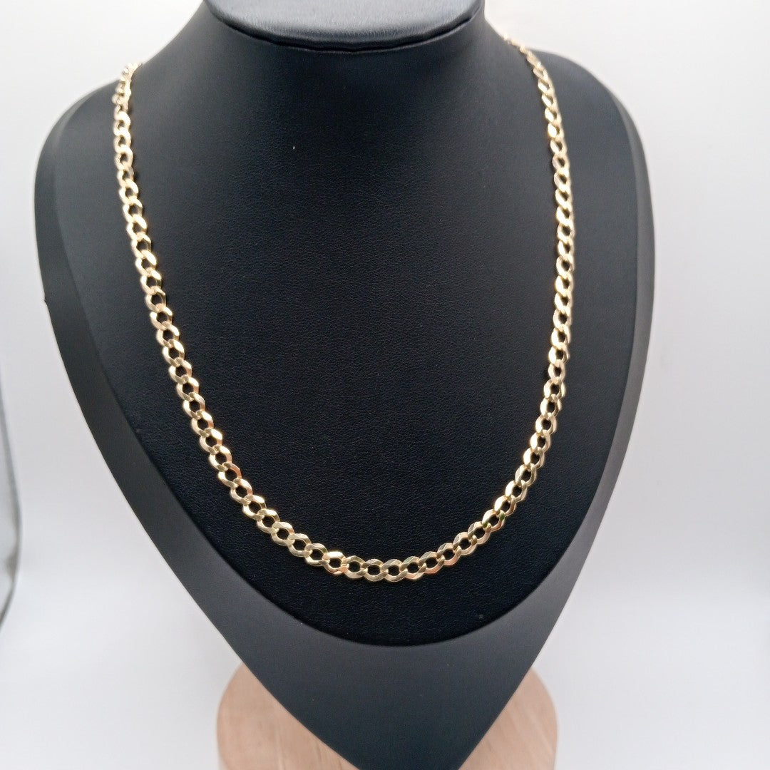 CADENA TEJIDO BARBADA 13.1G 55 CM (NUEVO)