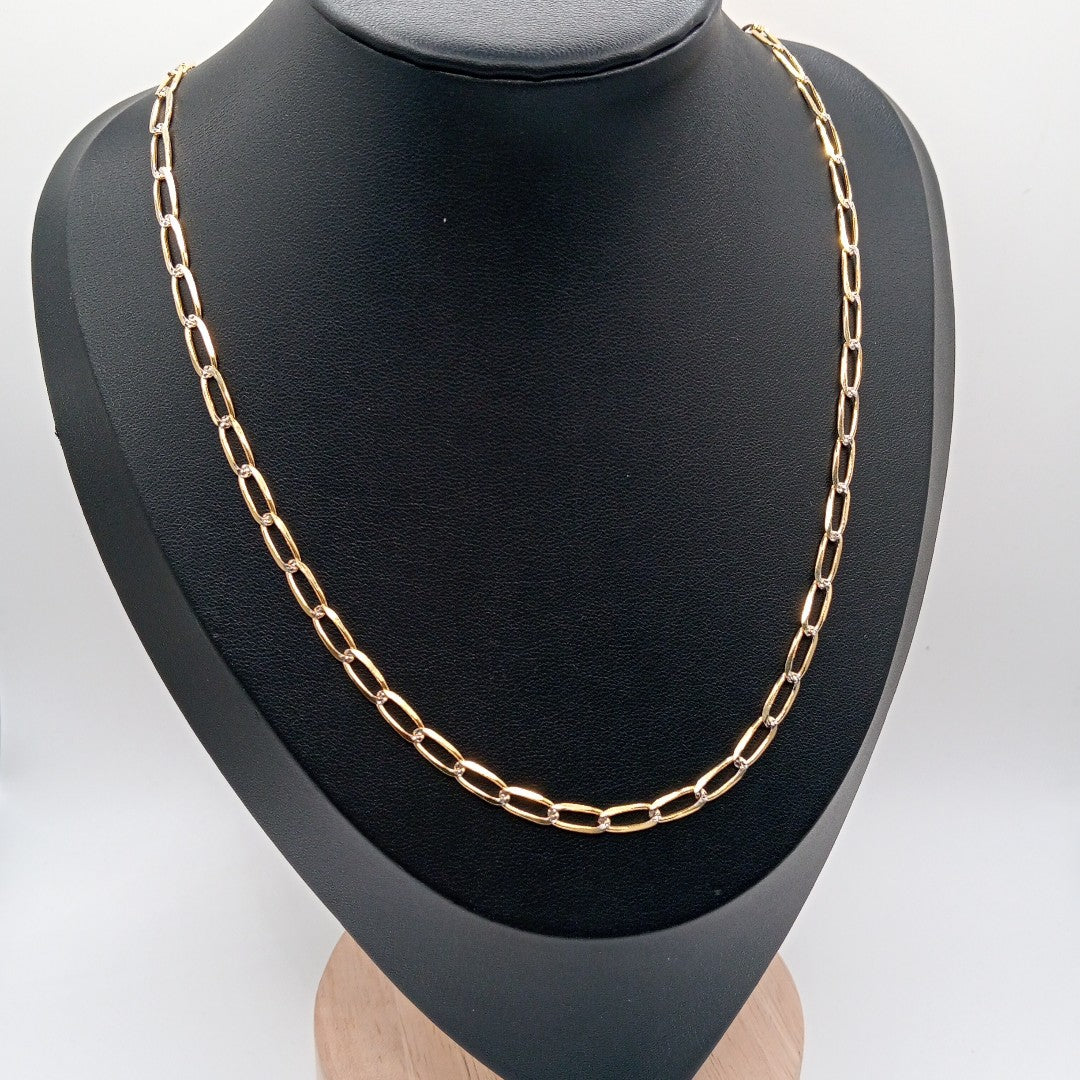 CADENA TEJIDO ESLABONES 11.1G 55 CM (NUEVO)