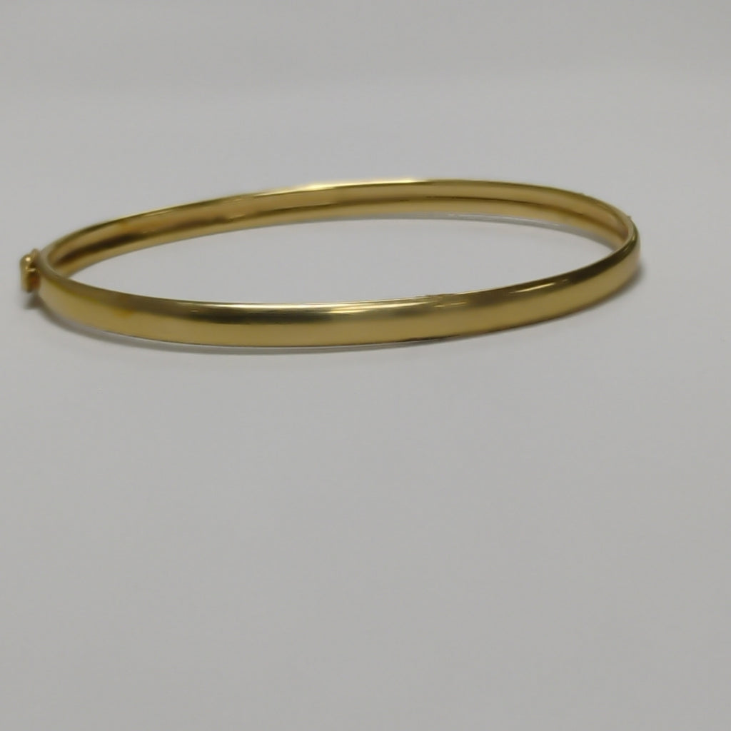 PULSERA RIGIDA ORO 14 K 5.7 GRMS (SEMINUEVO)