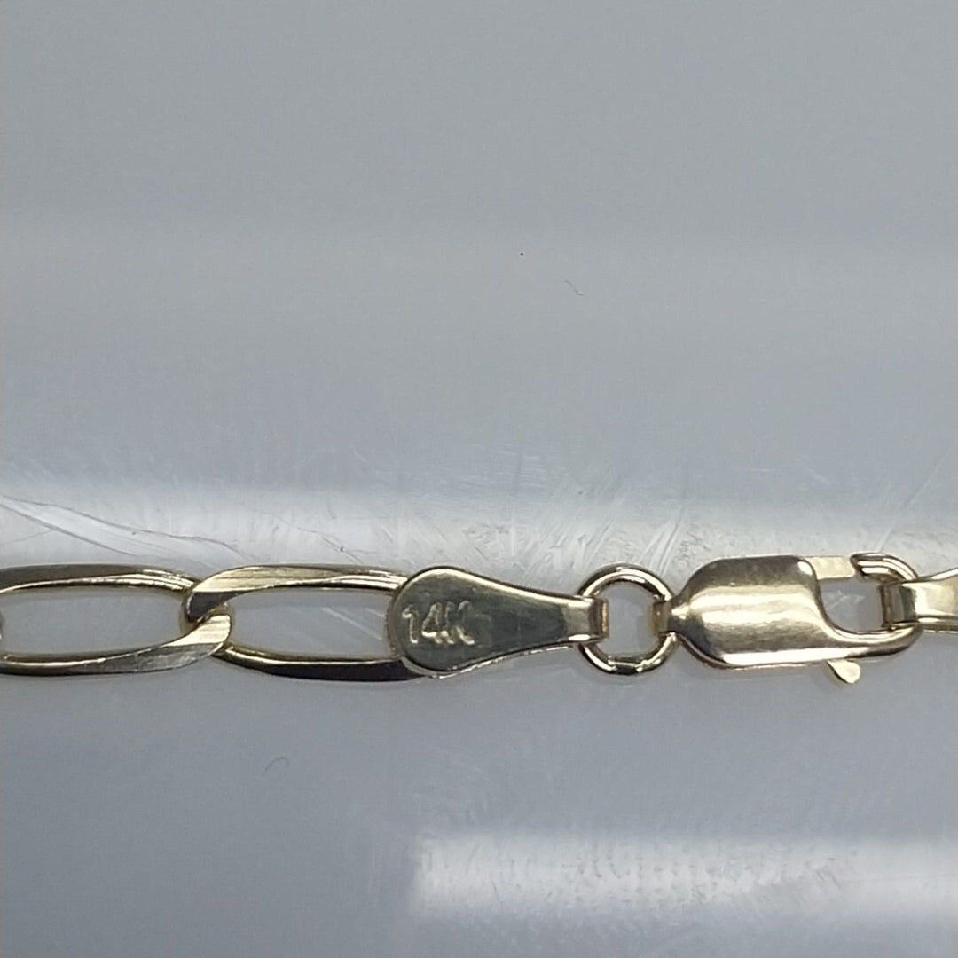 CADENA TEJIDO ESLABONES 12G 60 CM (NUEVO)