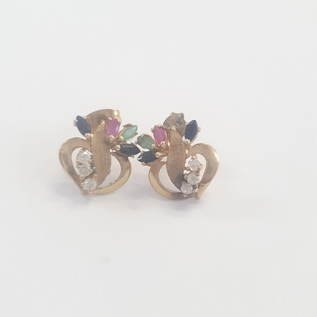 BROQUELES PAR ORO 10 K 3.3 GRMS (SEMINUEVO)