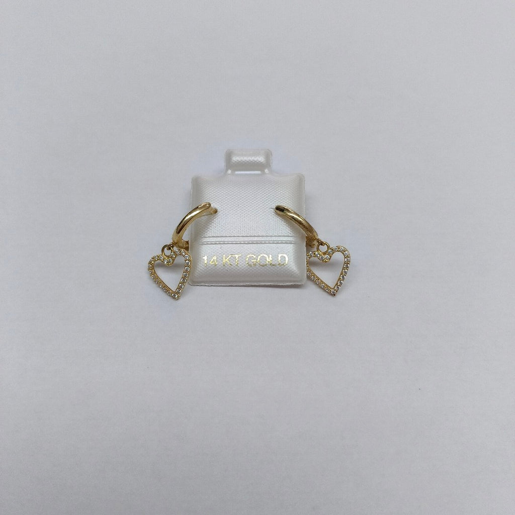 BROQUELES ORO 14K 1.8 (NUEVO)