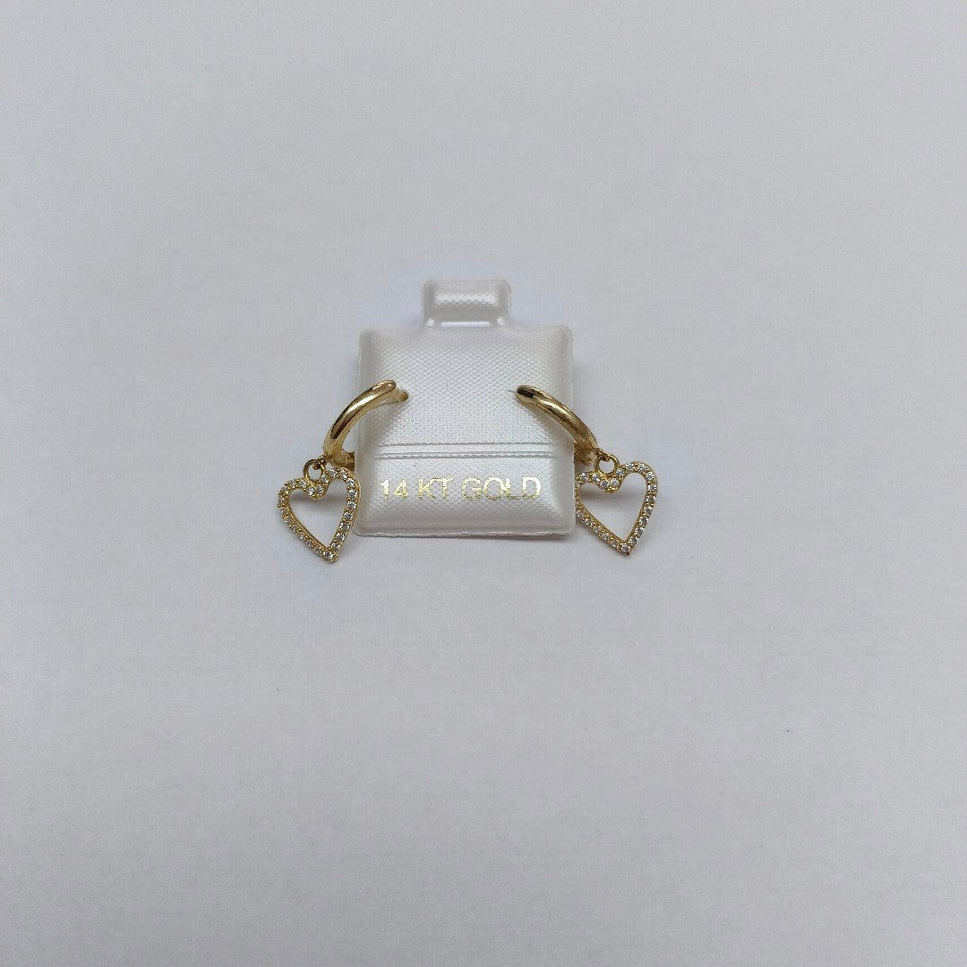 BROQUELES ORO 14K 1.8 (NUEVO)