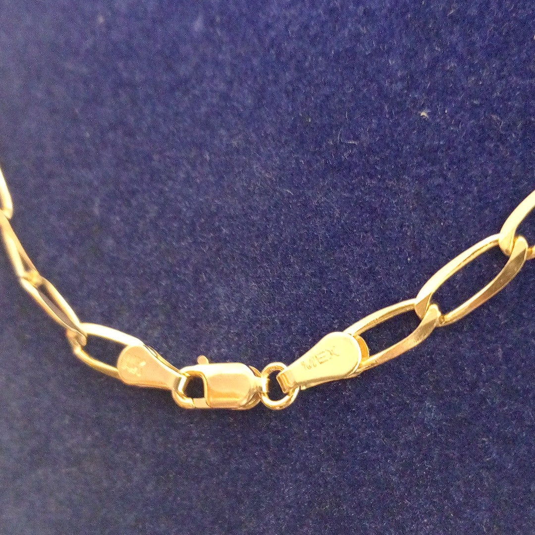 CADENA TEJIDO ESLABONES 11.2G 60 CM (NUEVO)