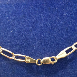 CADENA TEJIDO ESLABONES 11.1G 55 CM (NUEVO)