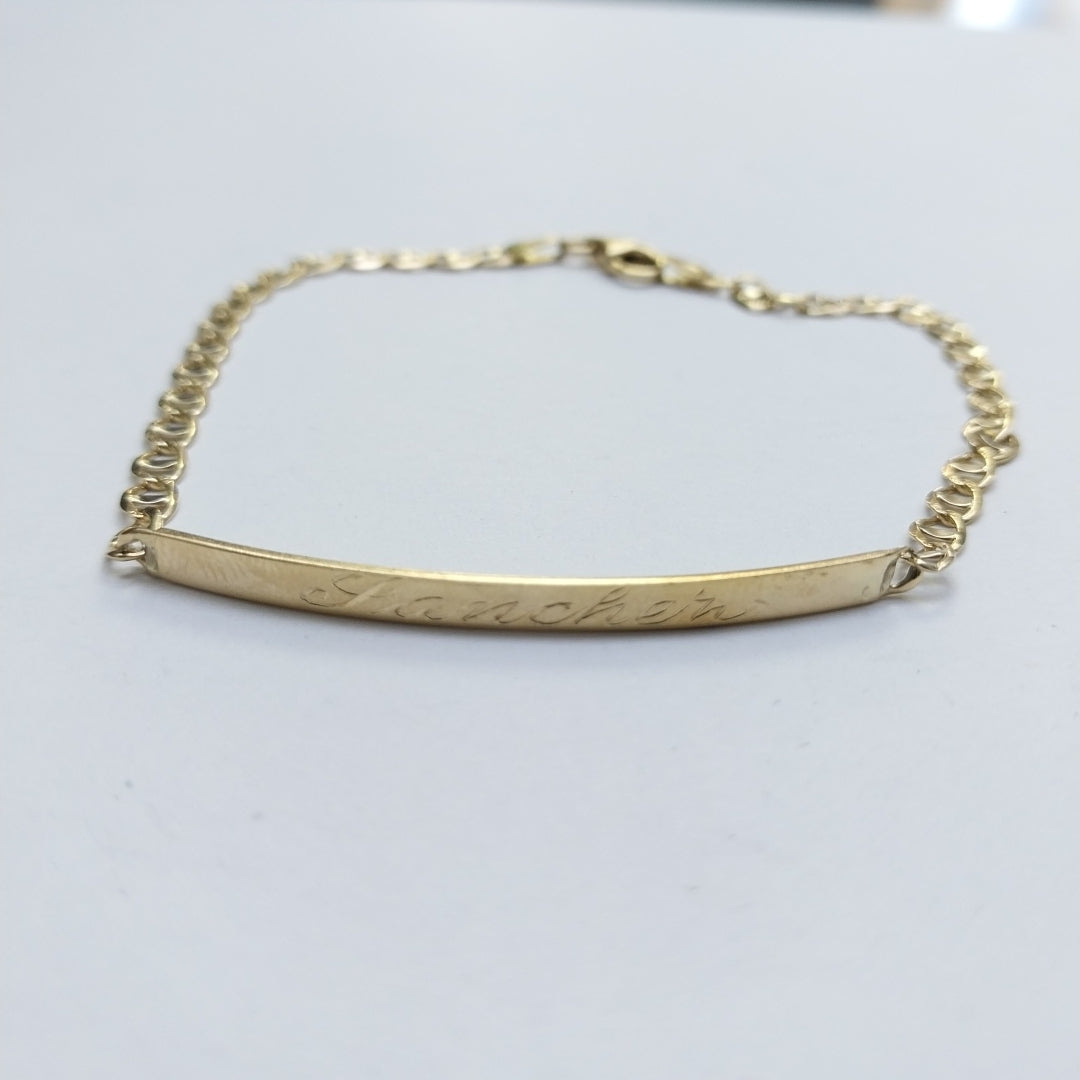 ESCLAVA ORO 14 K 4.5 GRMS (SEMINUEVO)