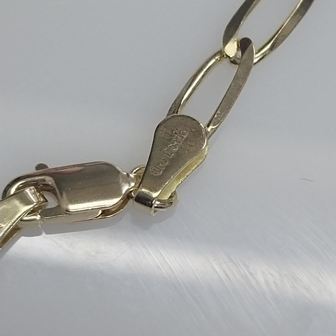 CADENA TEJIDO ESLABONES 12G 60 CM (NUEVO)