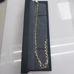 CADENA TEJIDO ESLABONES 12G 60 CM (NUEVO)