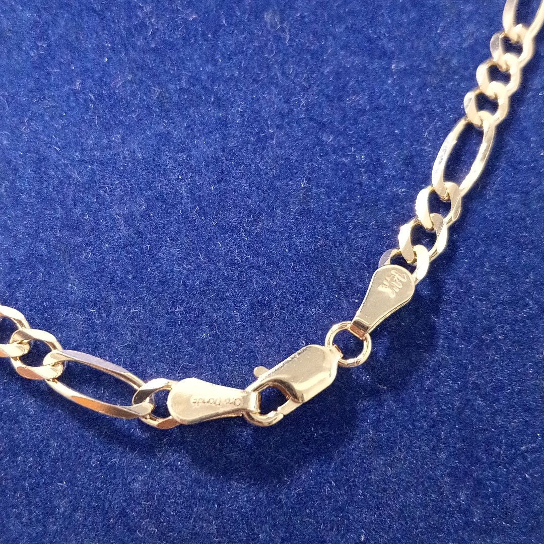 CADENA TEJIDO 3X1 12.8G 60 CM (NUEVO)