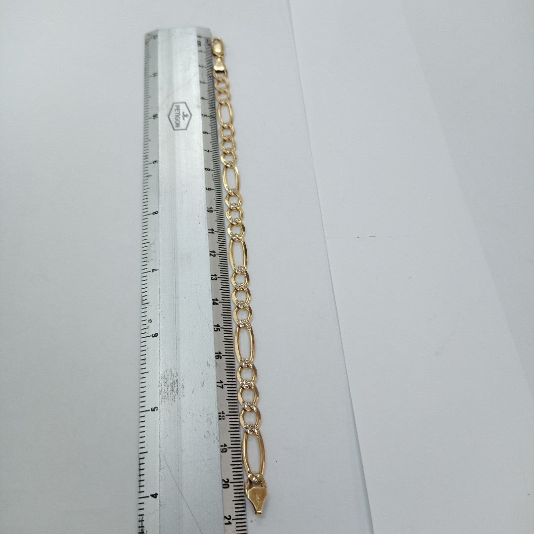 PULSERA ORO,RODIADO 10 K 10,50 GRMS (SEMINUEVO)