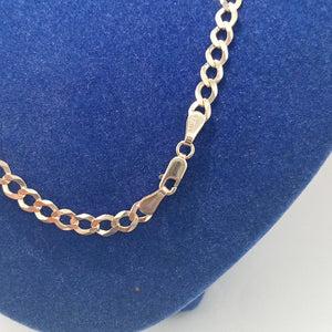 CADENA TEJIDO BARBADA 14.4G 60 CM (NUEVO)