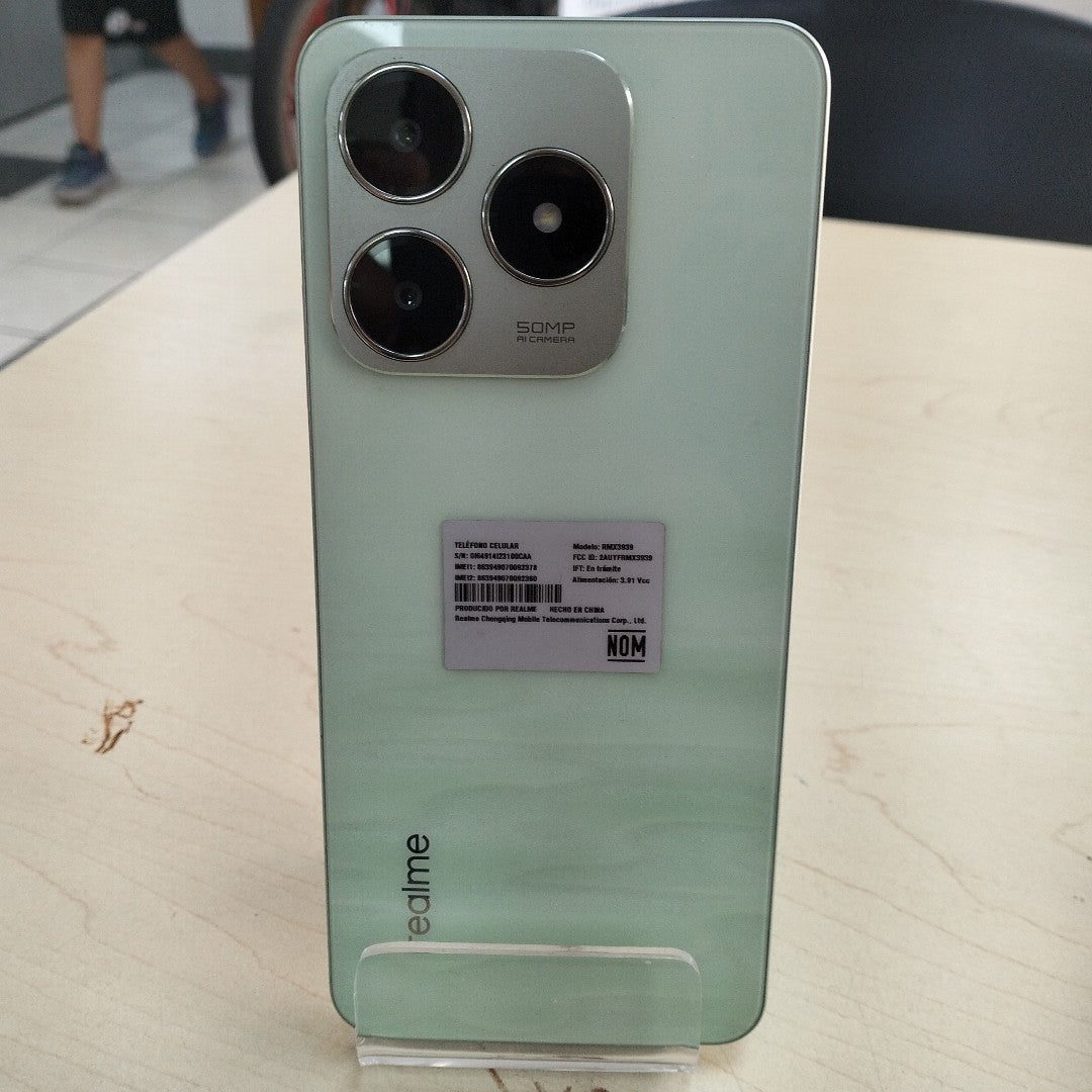 CELULAR REALME C63 RMX3939 (2024) 256 GB 8 GB RAM (SEMINUEVO)