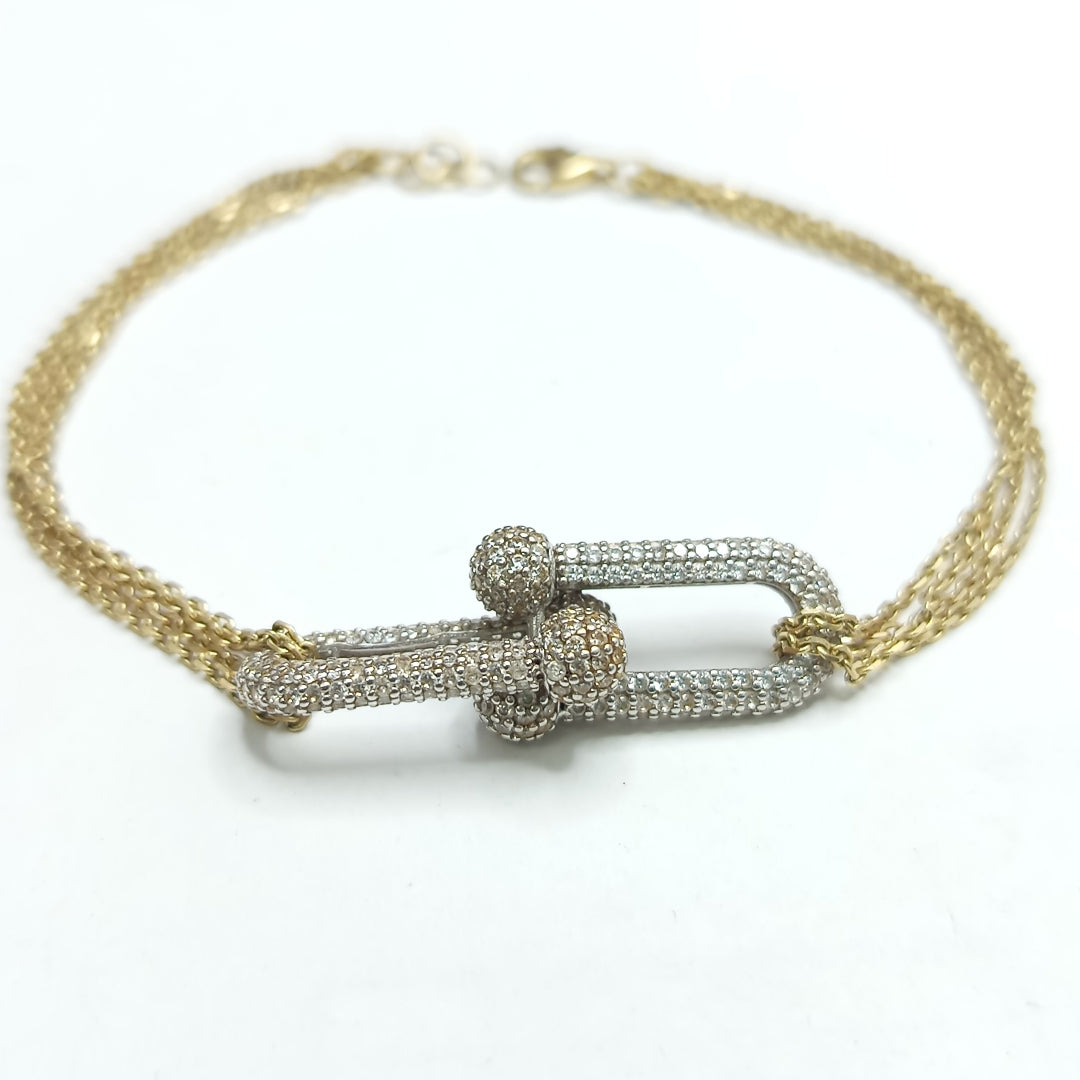 PULSERA ORO 14 K 8.9 GRMS (SEMINUEVO)