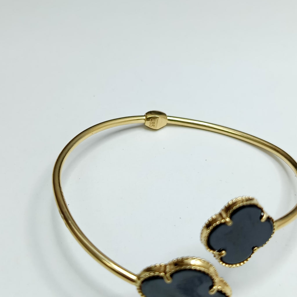 PULSERA RIGIDA ORO 14 K 7.6 GRMS (SEMINUEVO)