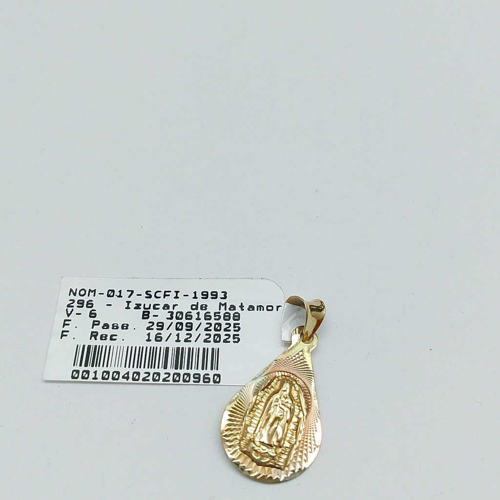 MEDALLA RELIGIOSA ORO 10 K 0.9 GRMS (SEMINUEVO)