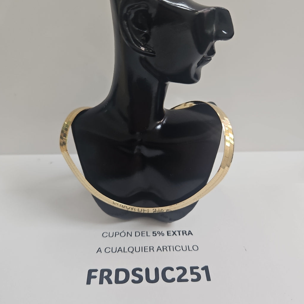 K1 16,40 GRMS 14 K ESPECIFICACIONES COMPLEMENTARIAS CADEN TEJIDO PLANCHADO (SEMINUEVO)