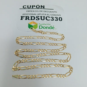 CADENA TEJIDO 3X1 13G 60 CM (NUEVO)