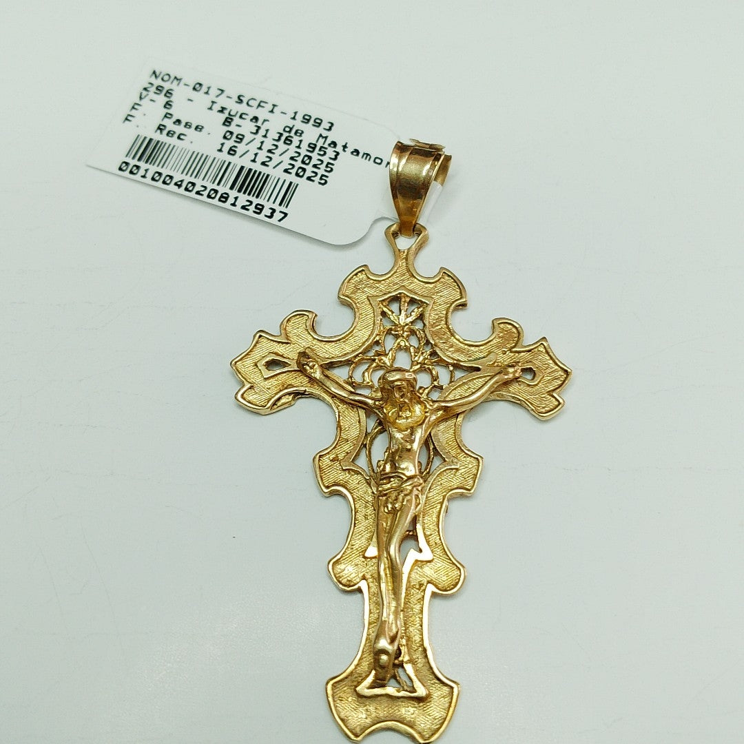 CRUCIFIJO ORO 14 K 7.8 GRMS (SEMINUEVO)