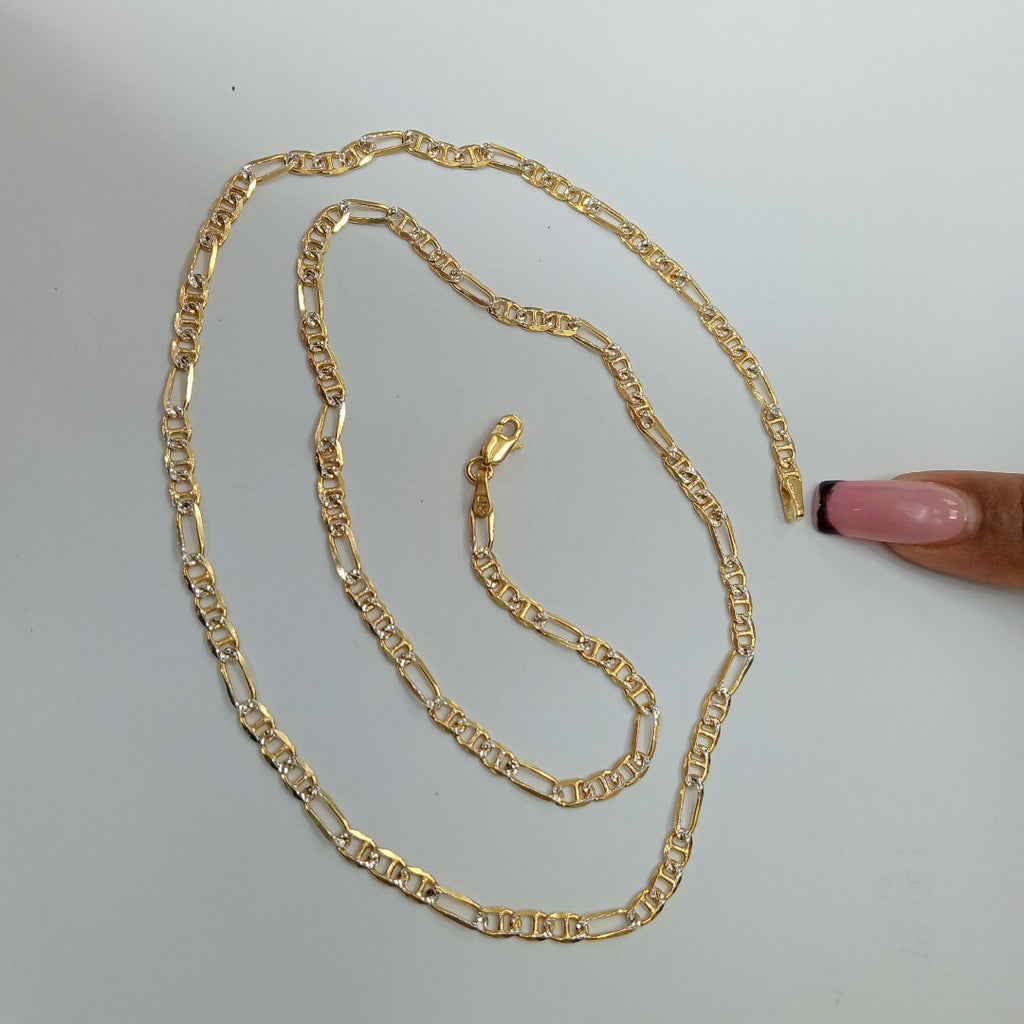 CADENA TEJIDO 3X1 8.5G 55 CM (NUEVO)