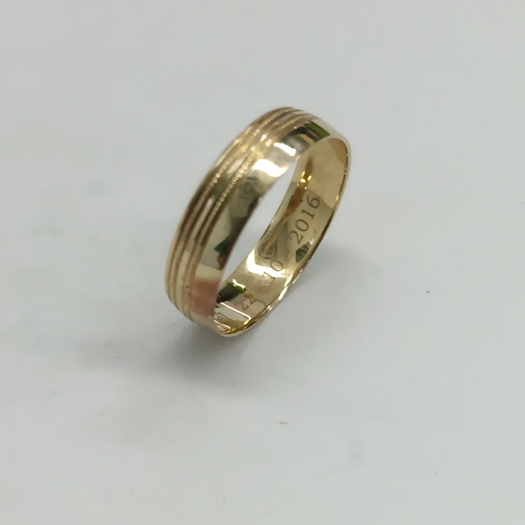 ARGOLLA ORO 14 K 1.8 GRMS (SEMINUEVO)