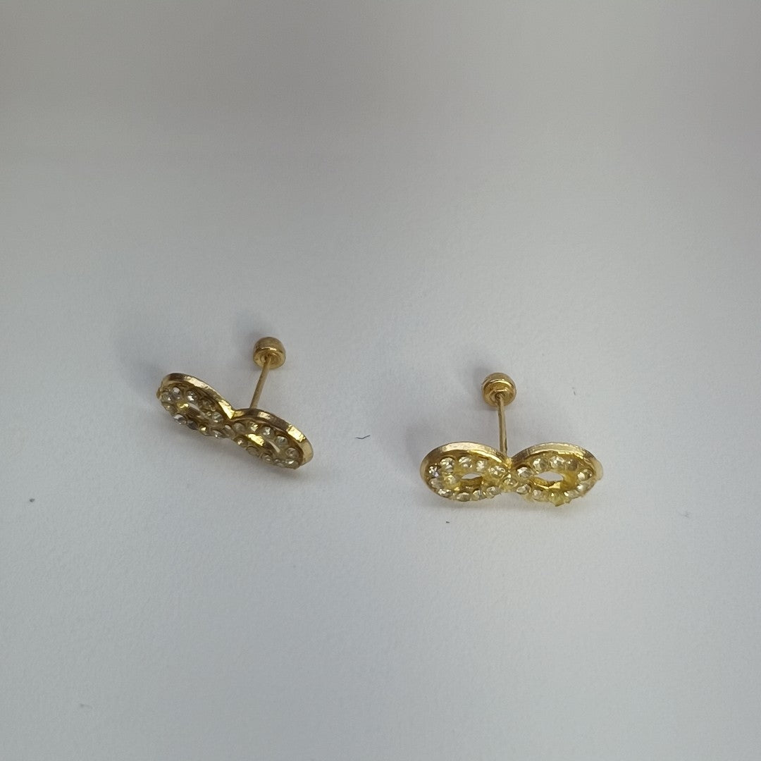 BROQUELES PAR ORO 10 K 0.4 GRMS (SEMINUEVO)