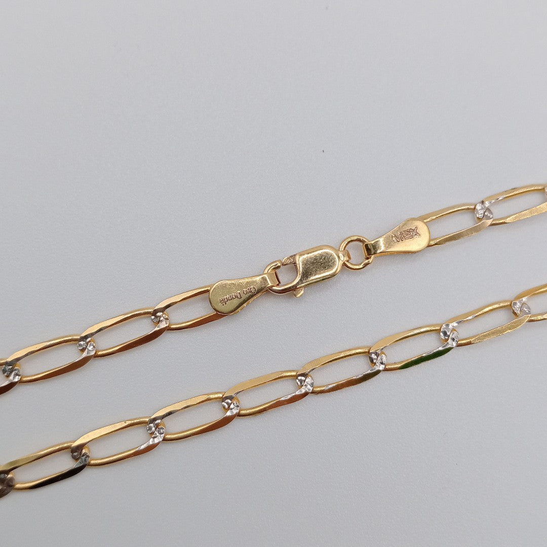 PULSERA TEJIDO ESLABONES 4.3G 21 CM (NUEVO)