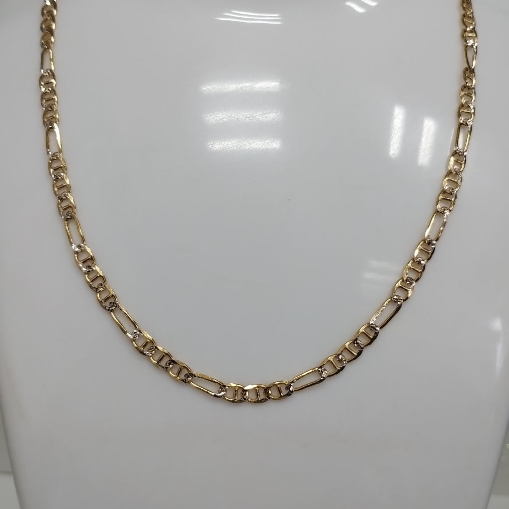 CADENA TEJIDO 3X1 8.5G 55 CM (NUEVO)