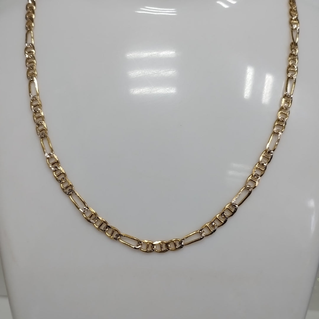 CADENA TEJIDO 3X1 8.5G 55 CM (NUEVO)