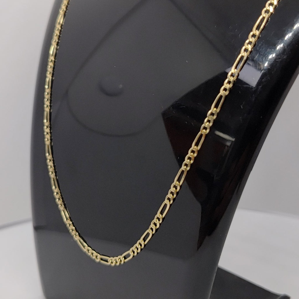 CADENA TEJIDO 3X1 5.2G 55 CM 14K (NUEVO)
