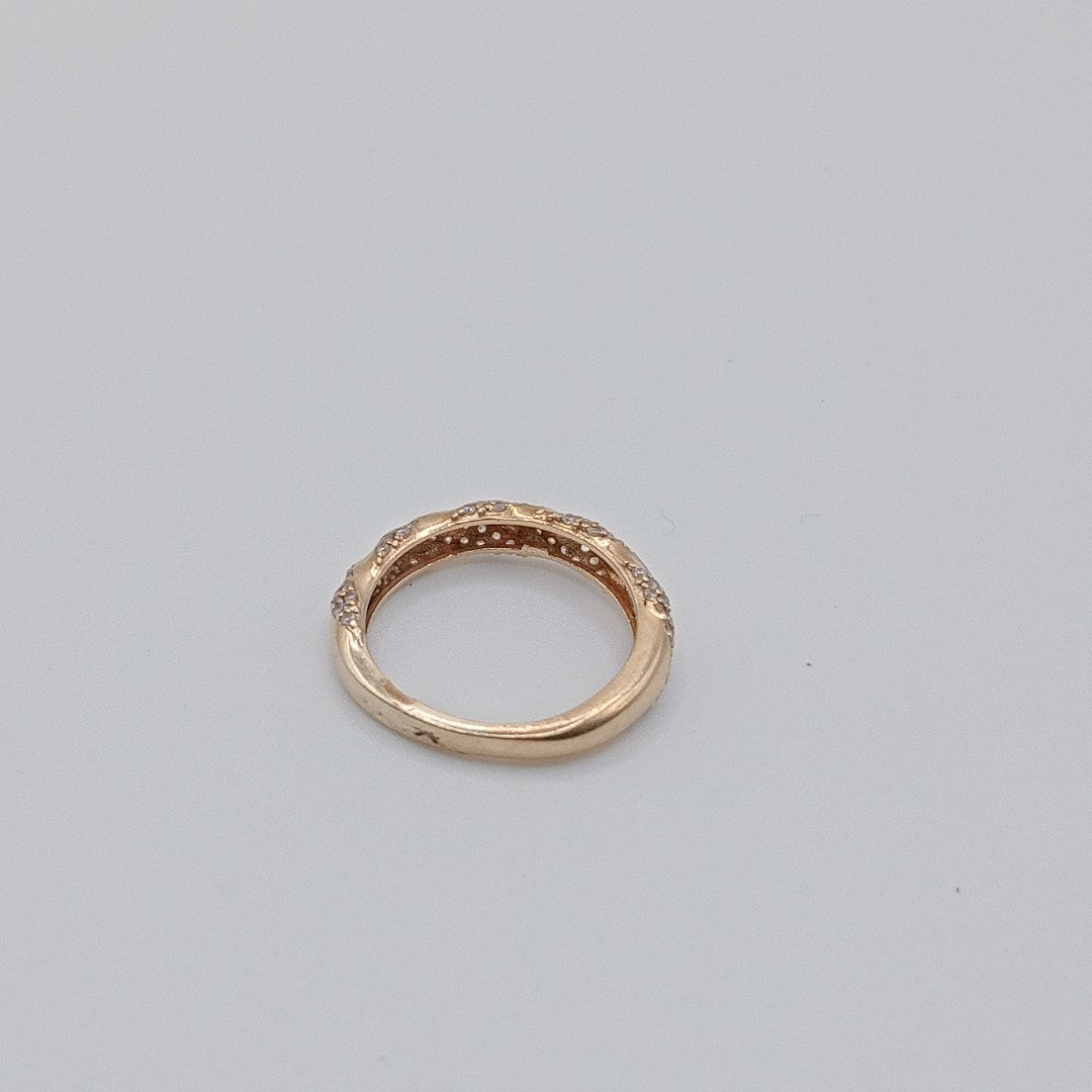 K1 1,90 GRMS 10 K ESPECIFICACIONES COMPLEMENTARIAS ANILLITO CON CIRCONIAS (SEMINUEVO)