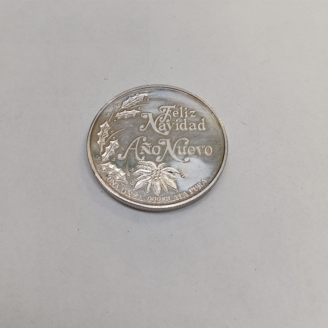 MEDALLA CONMEMORATIVA PLATA 31.2 GRMS (SEMINUEVO)