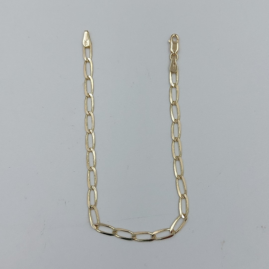 PULSERA TEJIDO ESLABONES 4.5G 21 CM (NUEVO)