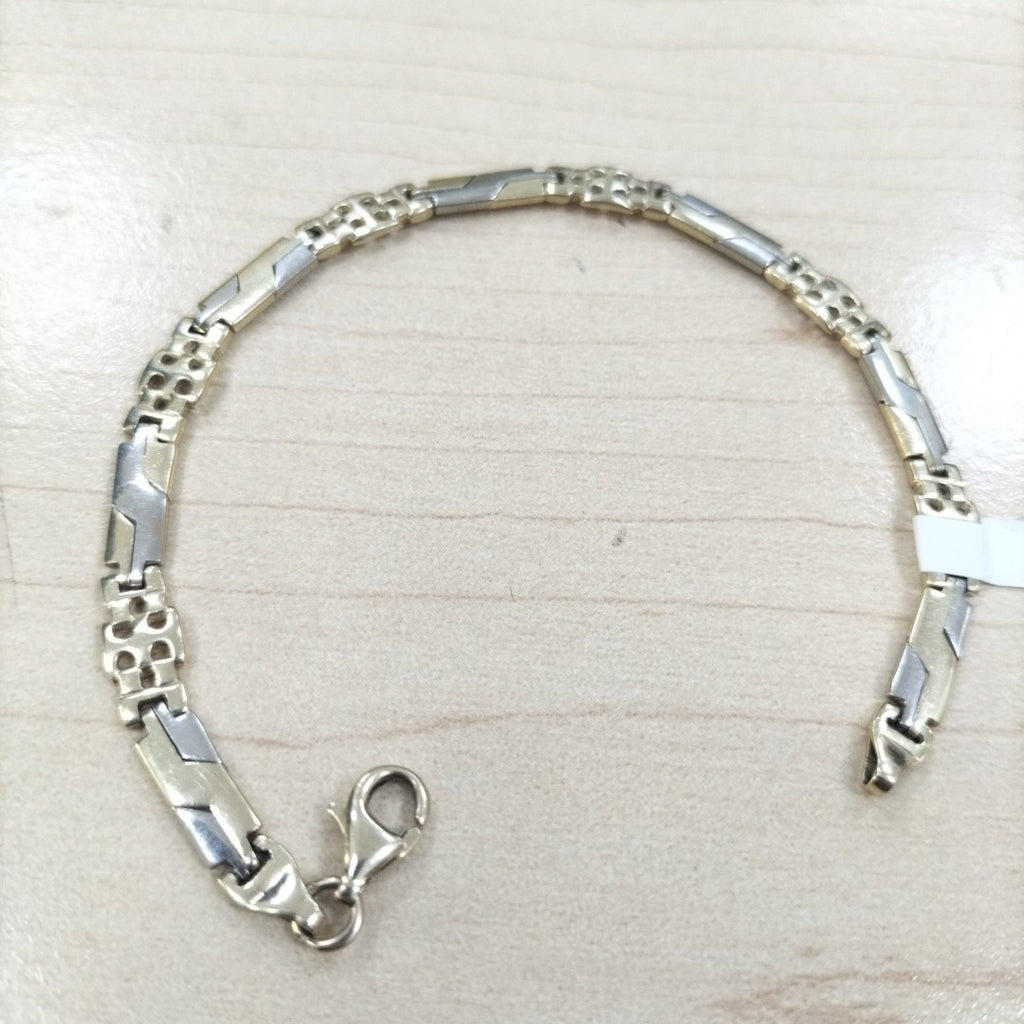 PULSERA ORO, ORO COMBINADO 14 K 12.7 GRMS (SEMINUEVO)