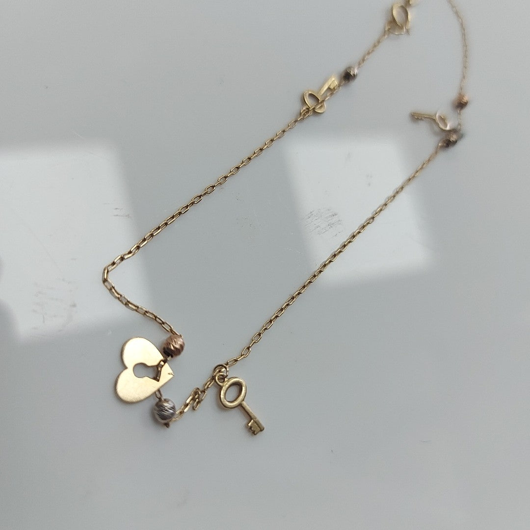 PULSERA ORO 14 K 1.1 GRMS (SEMINUEVO)