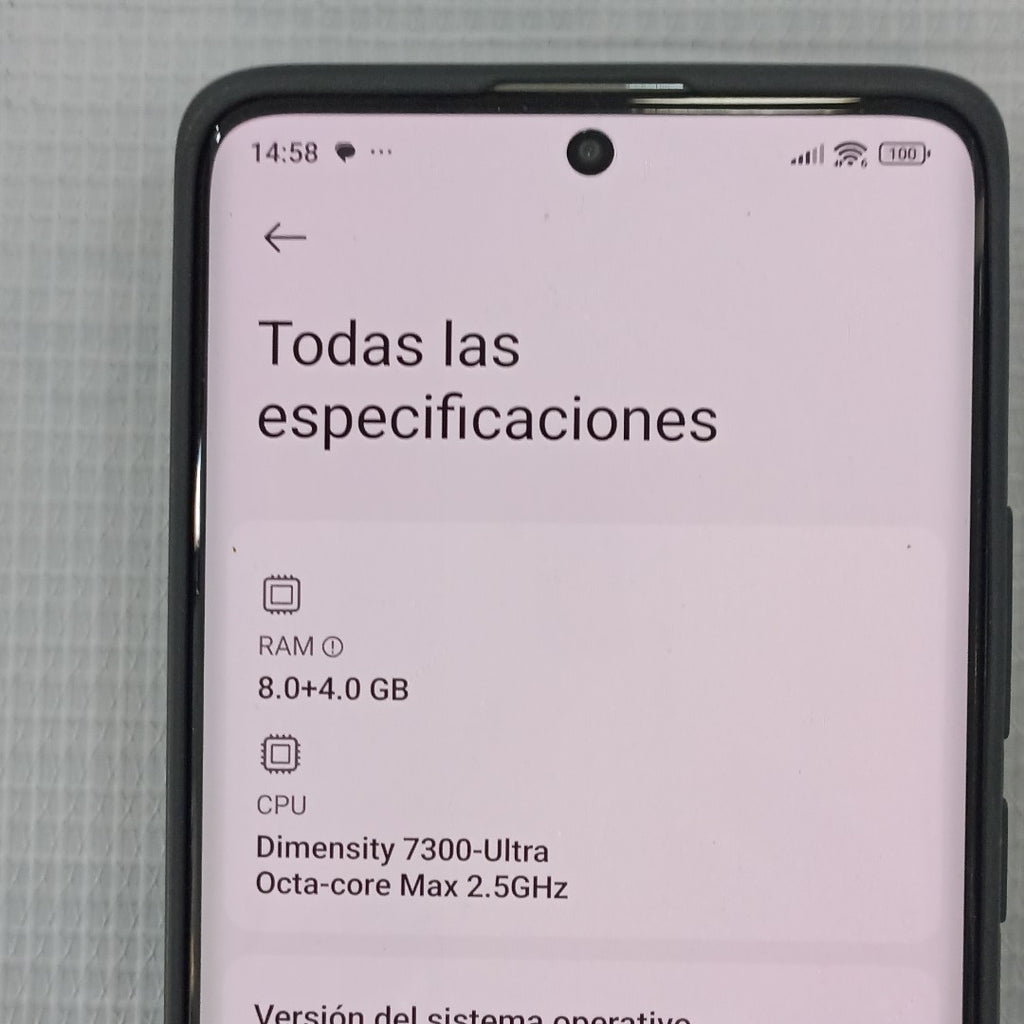 CELULAR XIAOMI REDMI NOTE 14 PRO 5G 24090RA29G (2025) 256 GB 8 GB RAM (SEMINUEVO)