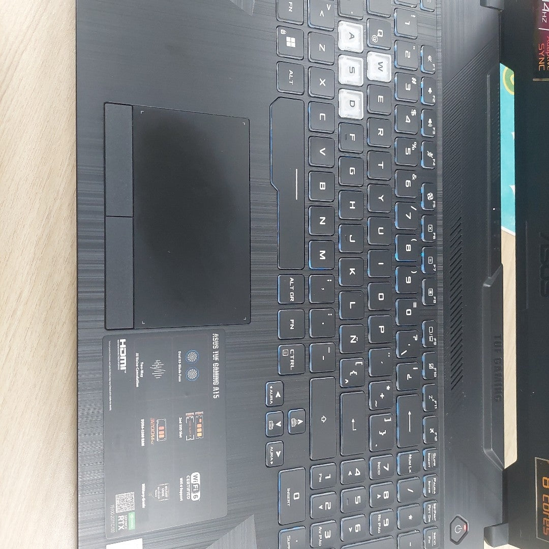 LAPTOP ASUS TUF GAMING A15 FA506IC-HN053W (2022) 512 GB SSD 8 GB RAM (SEMINUEVO)