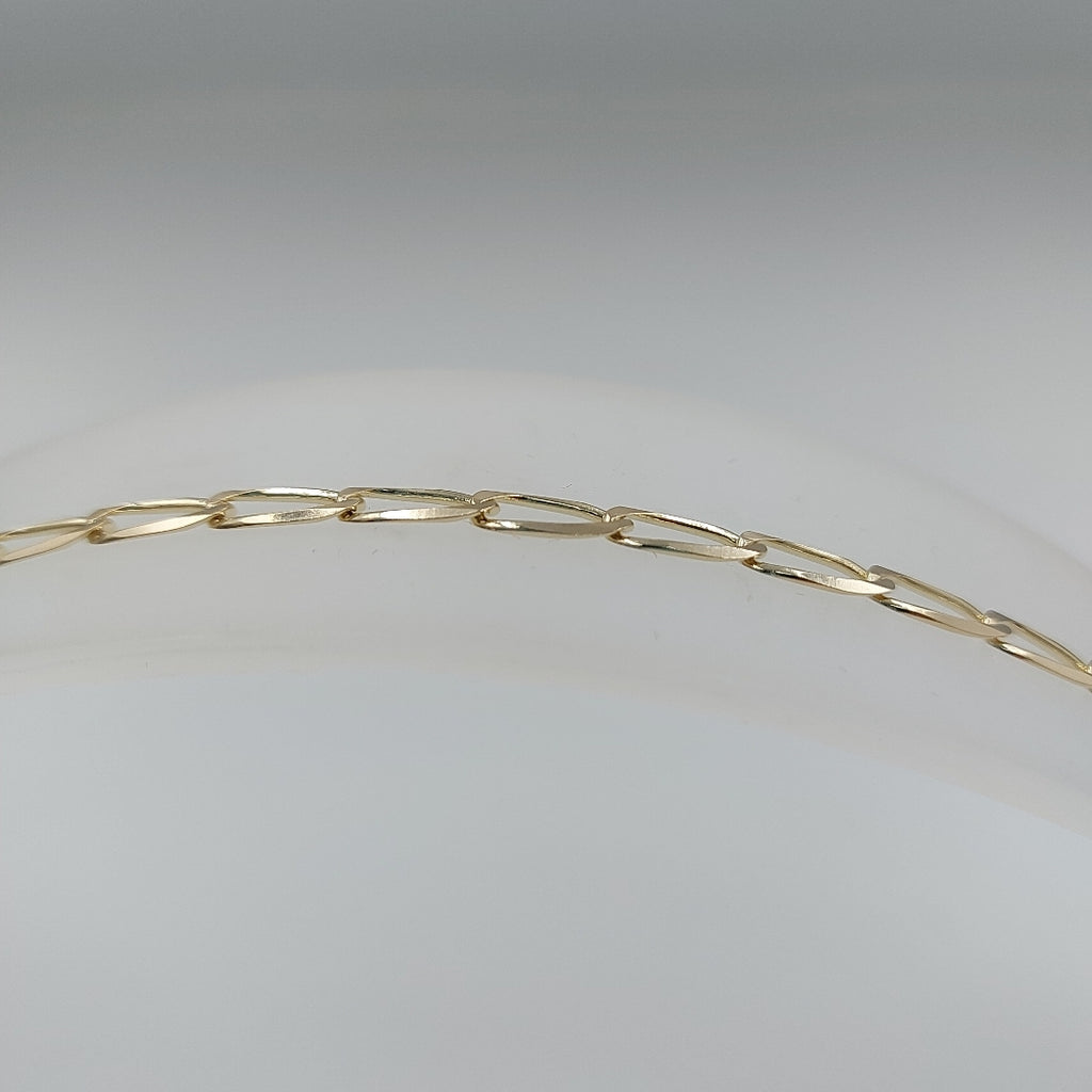 PULSERA TEJIDO ESLABONES 4.7G 21 CM (NUEVO)