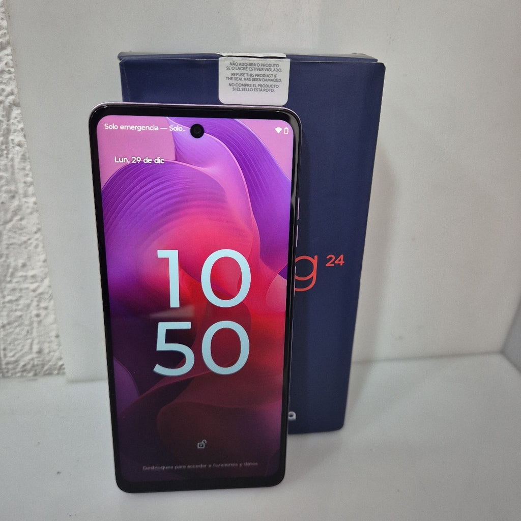 CELULAR MOTOROLA MOTO G24 XT2423-1 (2024) 256 GB 4 GB RAM (SEMINUEVO)