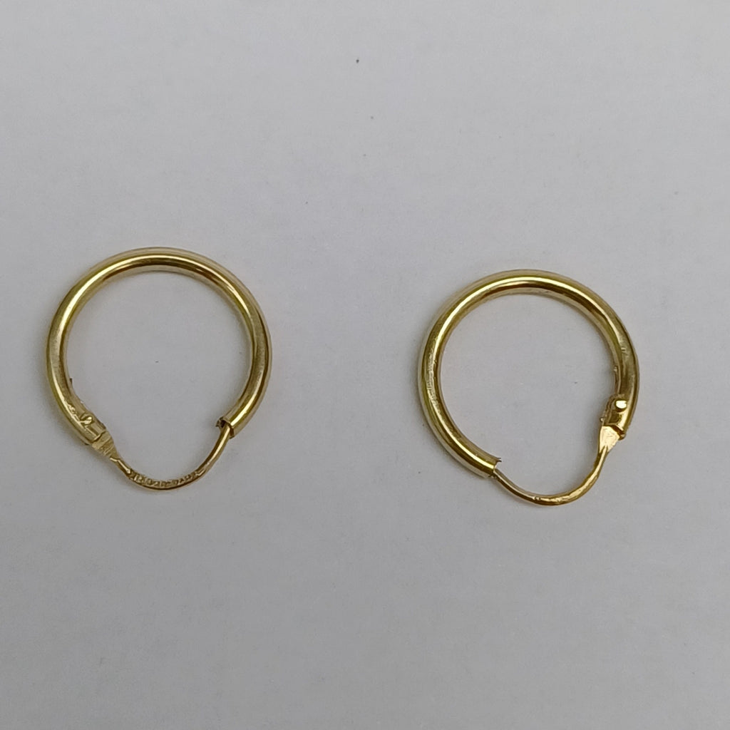 ARETES PAR ORO 10 K 0,90 GRMS (SEMINUEVO)