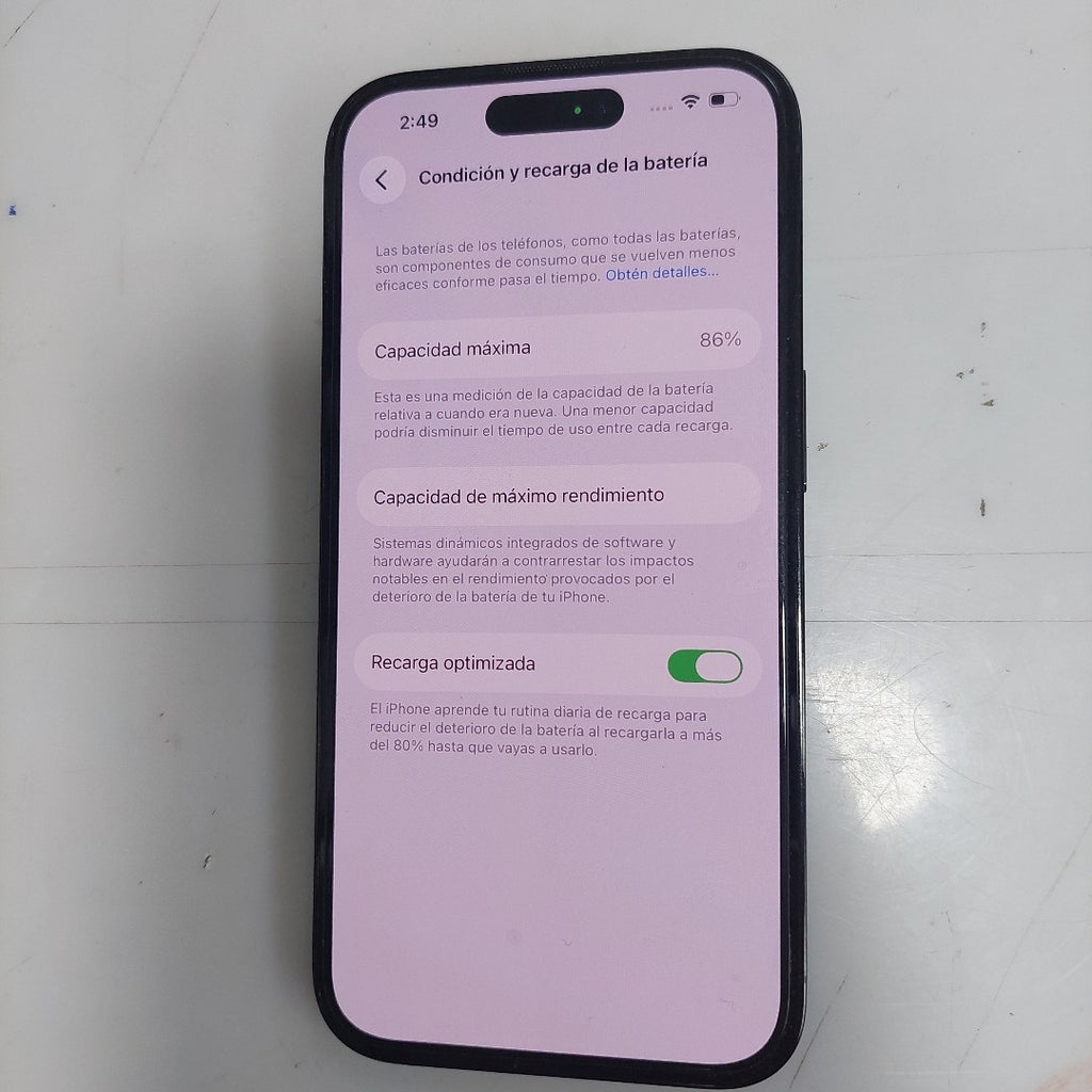 CELULAR APPLE IPHONE 14 PRO A2889 256 GB 6 GB RAM (SEMINUEVO)