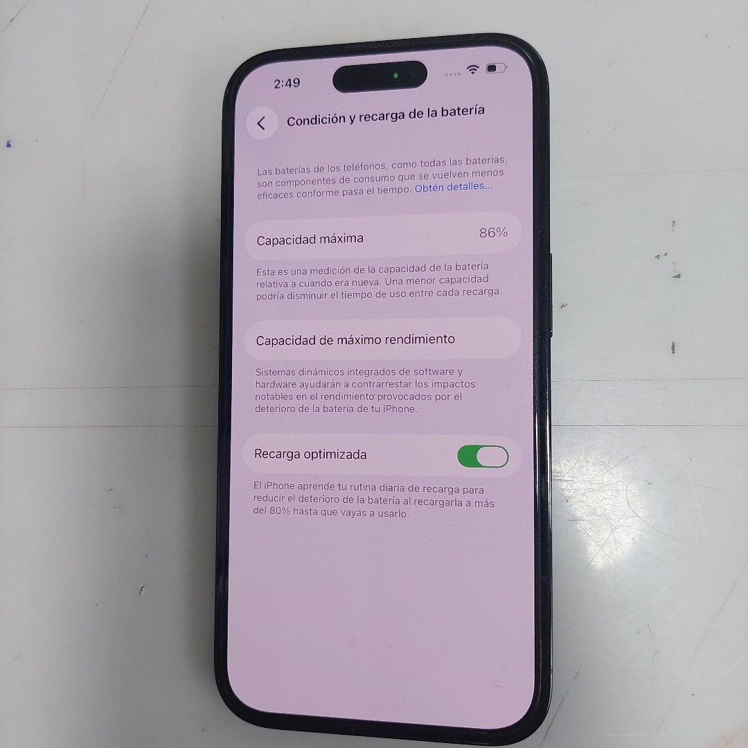 CELULAR APPLE IPHONE 14 PRO A2889 256 GB 6 GB RAM (SEMINUEVO)