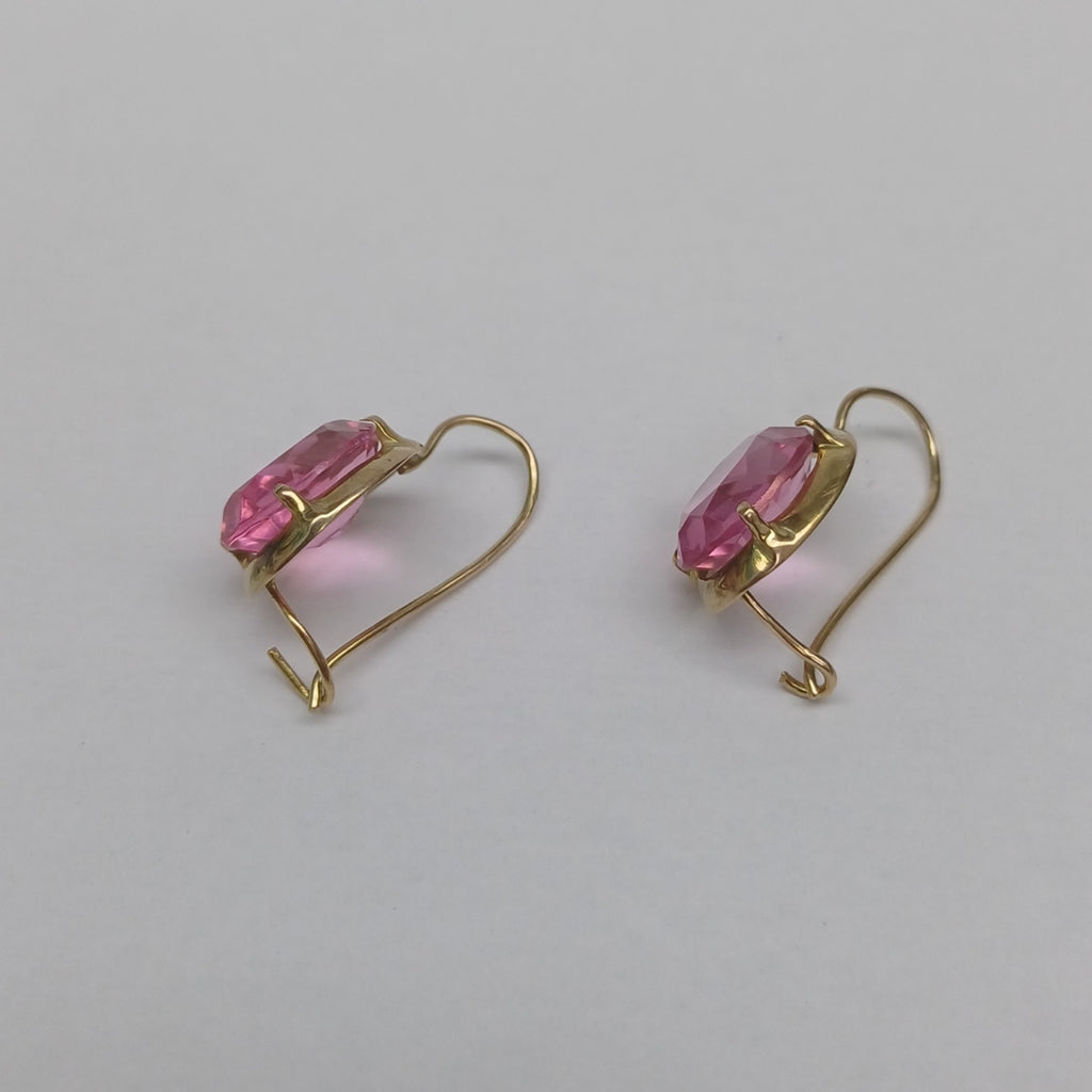 ARETES PAR ORO 8 K 3.3 GRMS (SEMINUEVO)