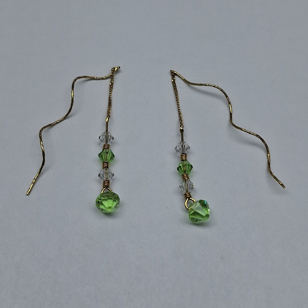 ARETES PAR ORO 14 K 1.9 GRMS (SEMINUEVO)
